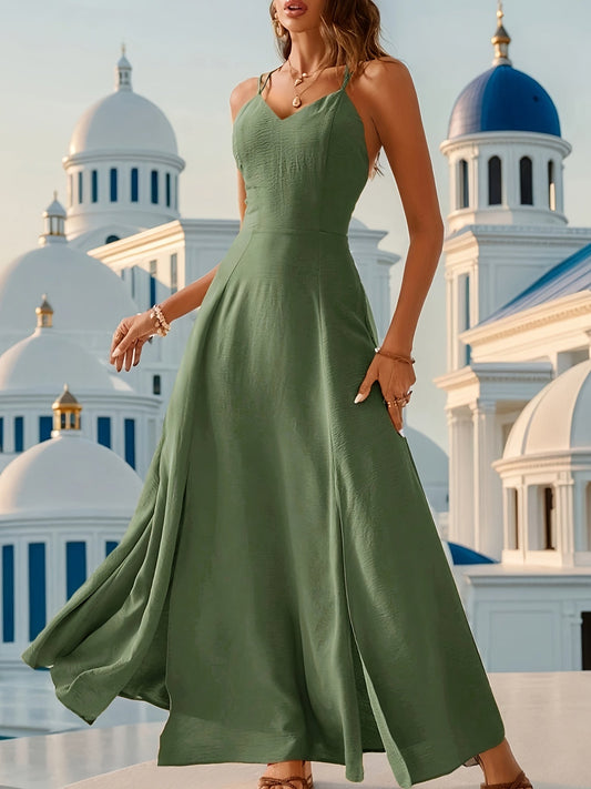 Dori | Zomerse Maxi Jurk met Elegante Pasvorm