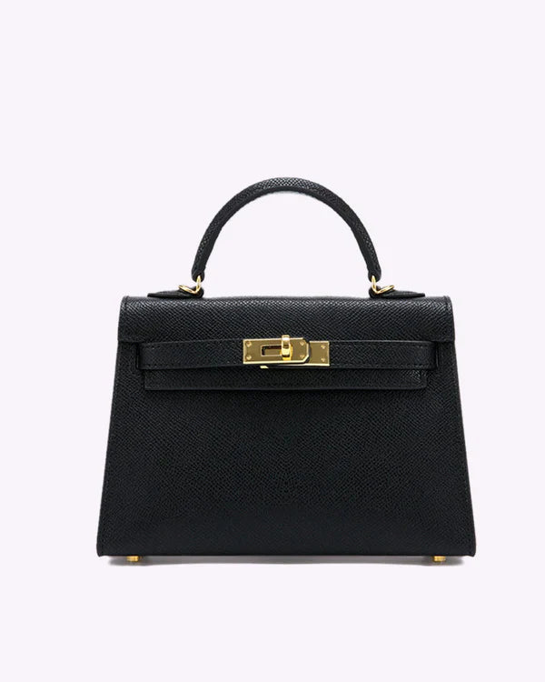 Beatriz | Luxury Mini Handbag with Gold Clasp - Elegant