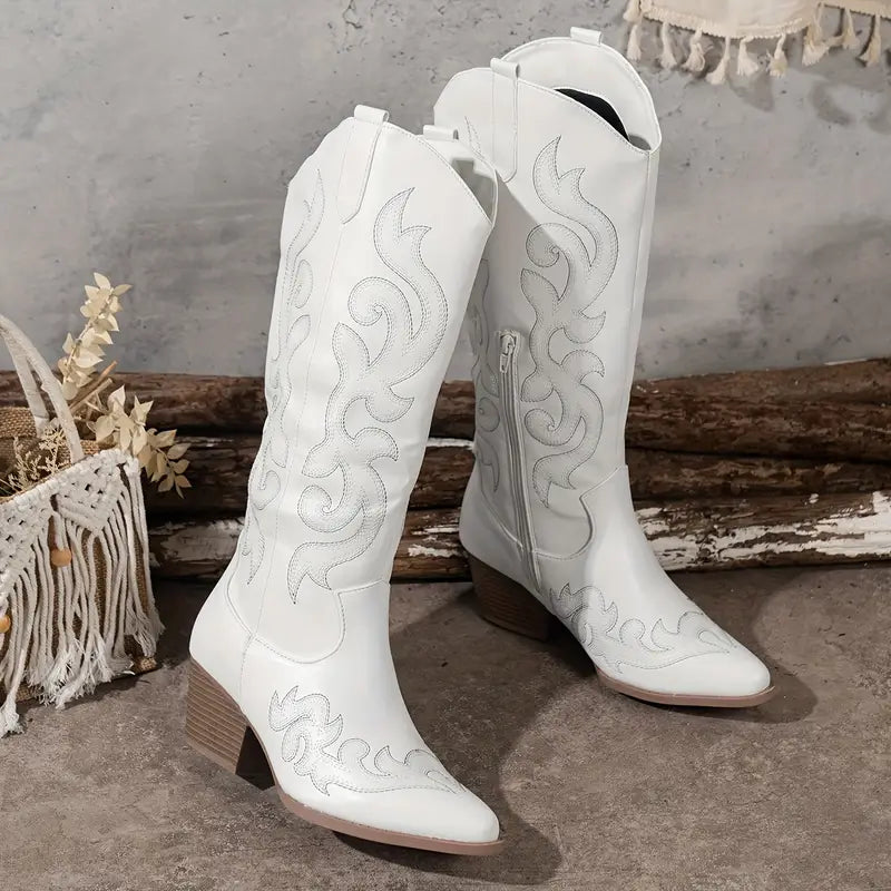 Stijlvolle Comfortabele Cowboy Dames Laarzen