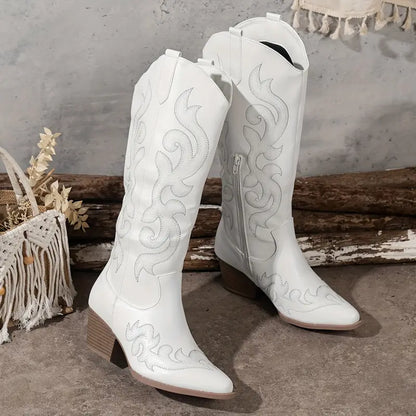 Stijlvolle Comfortabele Cowboy Dames Laarzen