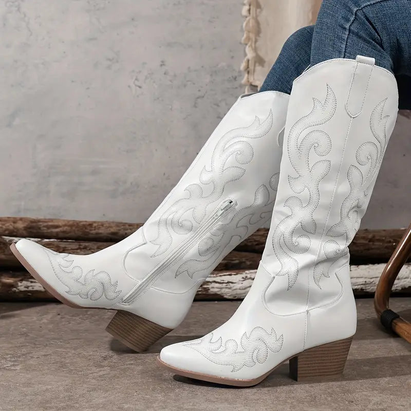 Stijlvolle Comfortabele Cowboy Dames Laarzen
