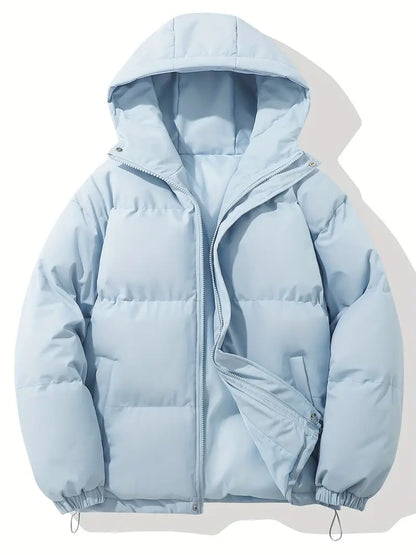 Warme gewatteerde dames jas met licht en comfortabel design