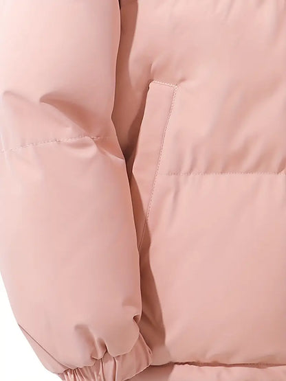 Warme gewatteerde dames jas met licht en comfortabel design