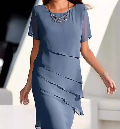 Clarisse | Elegant Layered Dress