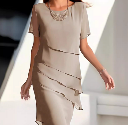 Clarisse | Elegant Layered Dress