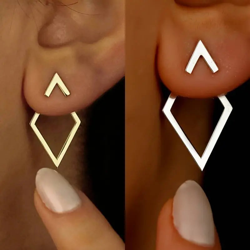 Minimalistische Geometrische Oorbellen