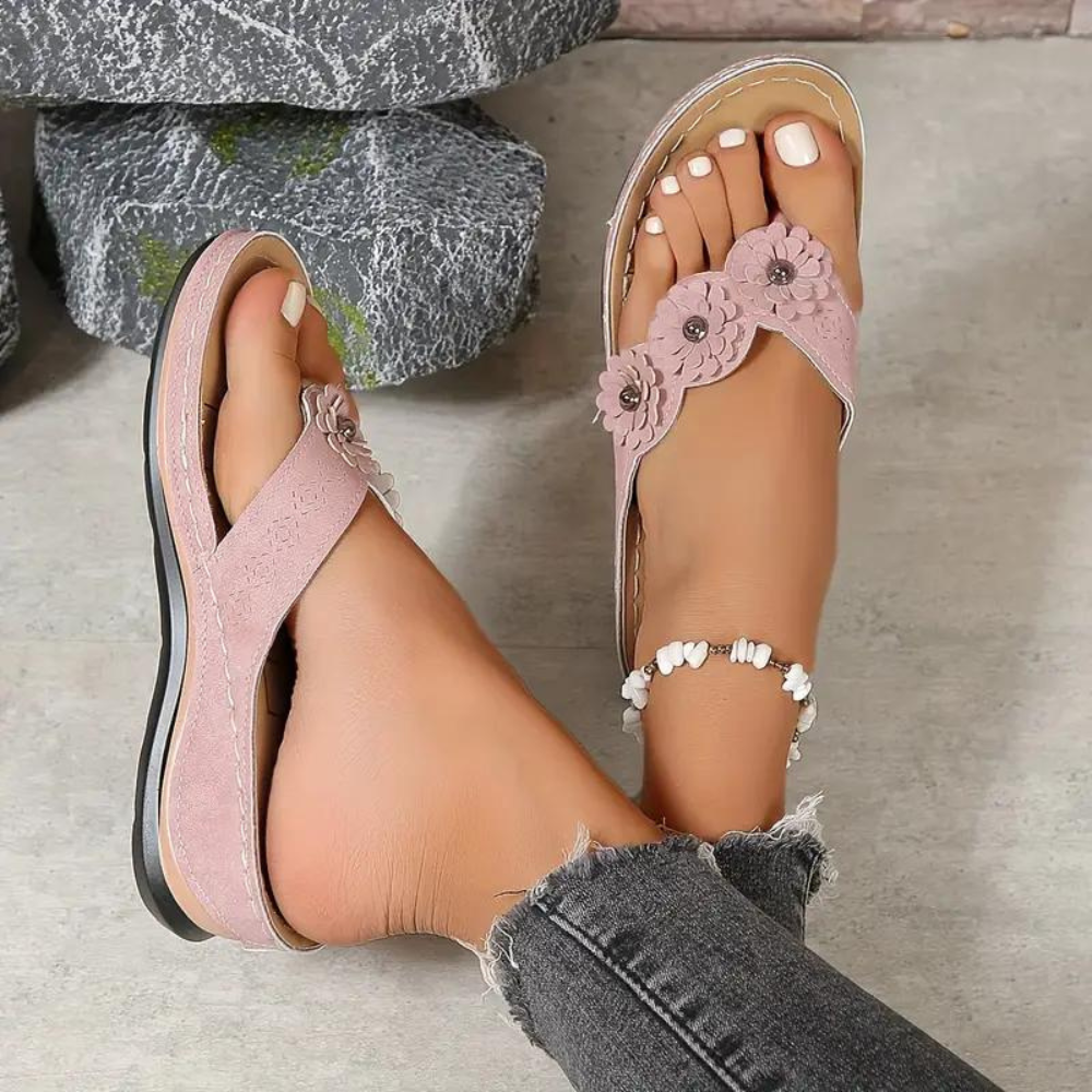 Solange | Bloemen Sandalen
