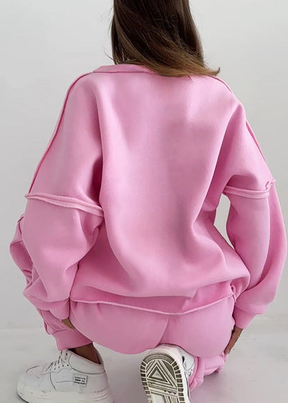 Oversized Dames Trainingspak met Trui en Broek