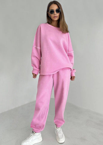 Survêtement oversize pour femmes avec pull et pantalon