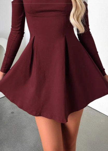 Elliota | Pleated Mini Dress