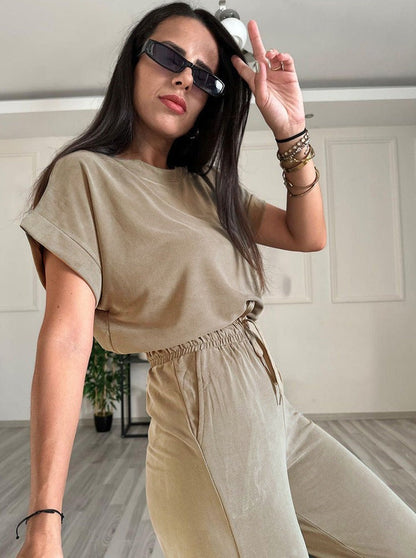 Josie | Drawstring Lounge Set