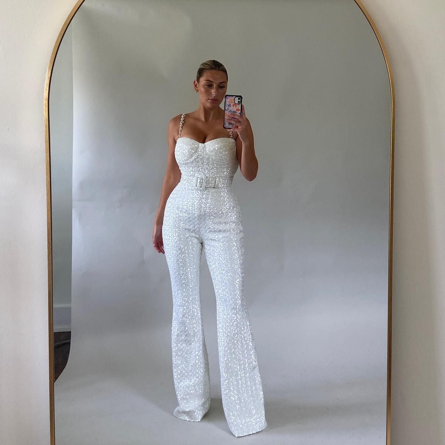 Daniela | Glamoureuze Pailletten Jumpsuit
