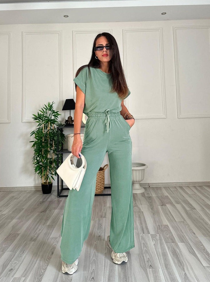 Josie | Drawstring Lounge Set