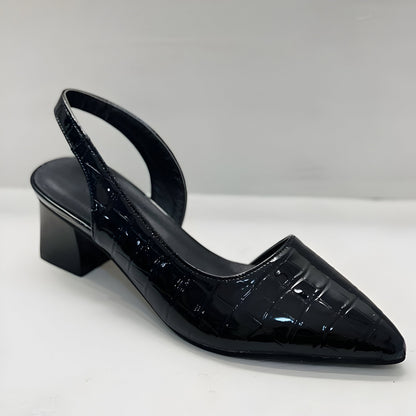 Orthopedische Slingback Pumps Met Puntneus