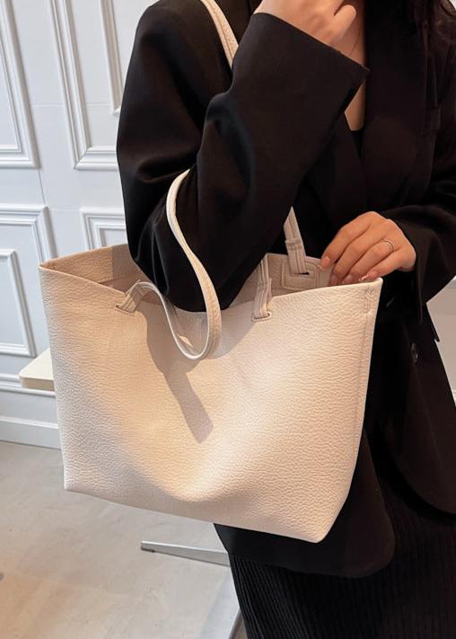 Trendy Spacious Women's Shoulder Bag with Soft Leather