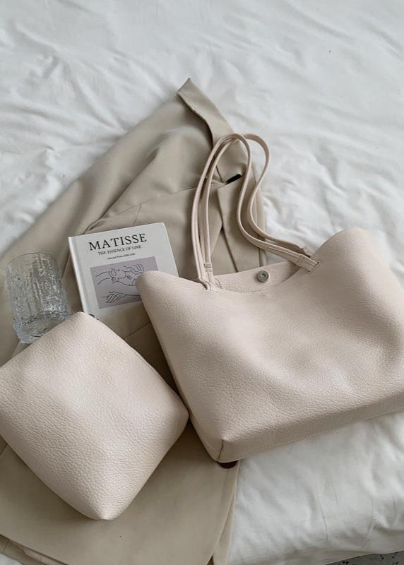 Trendy Spacious Women's Shoulder Bag with Soft Leather