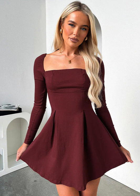 Elliota | Pleated Mini Dress