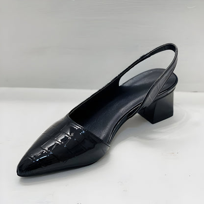 Orthopedische Slingback Pumps Met Puntneus
