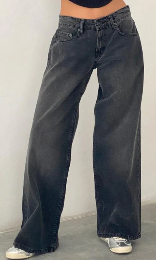 Yaella | Low Rise Straight-Leg Dames Jeans