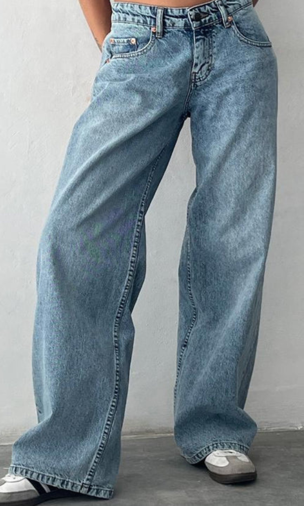 Yaella | Low Rise Straight-Leg Dames Jeans