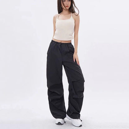 Oversized Hose Damen | Parachute-Streetwear & Verstellbare Passform