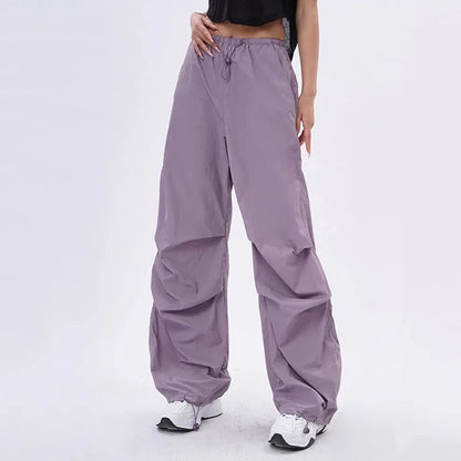 Oversized Hose Damen | Parachute-Streetwear & Verstellbare Passform