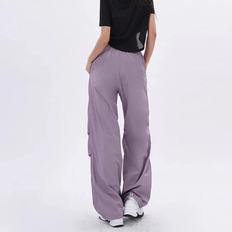 Oversized Hose Damen | Parachute-Streetwear & Verstellbare Passform