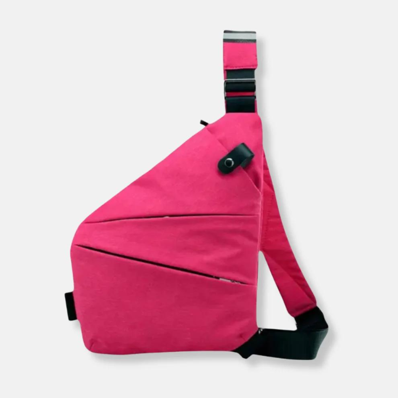 Elegante Dames Crossbody Rugtas met Verstelbare Schouderband