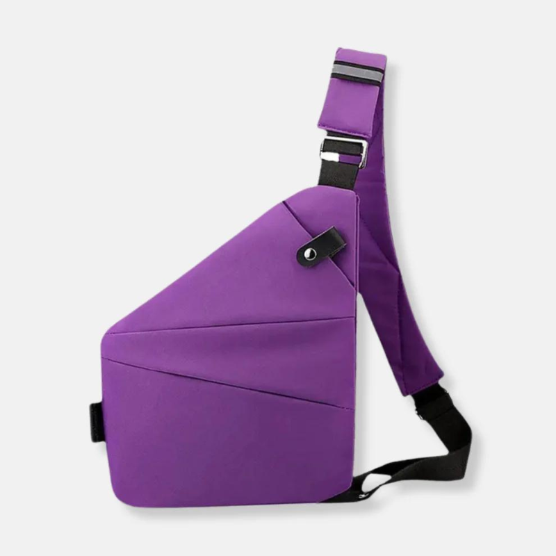 Elegante Dames Crossbody Rugtas met Verstelbare Schouderband