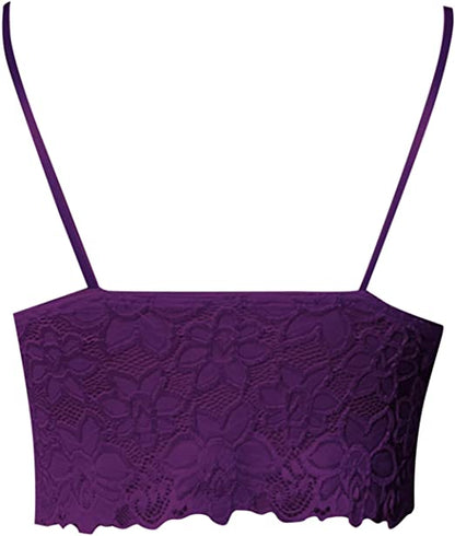 Cecilia | Lace Crop Top