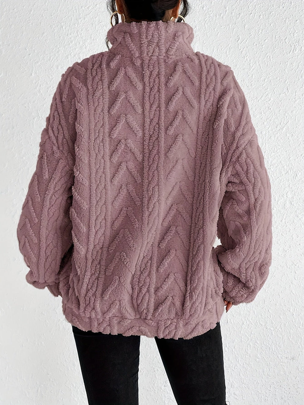 Quarter-Zip Pullover Damen | Kuschelig Warm & Leicht