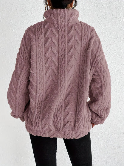 Quarter-Zip Pullover Damen | Kuschelig Warm & Leicht