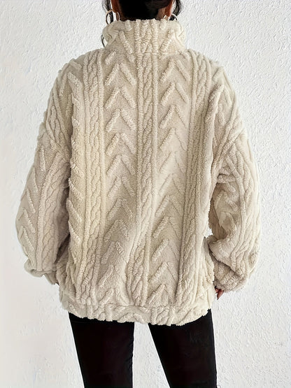 Quarter-Zip Pullover Damen | Kuschelig Warm & Leicht