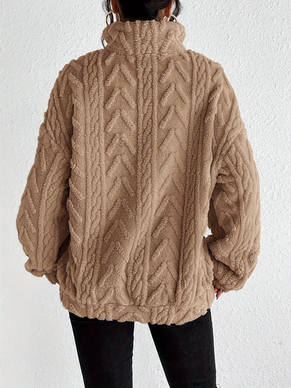 Quarter-Zip Pullover Damen | Kuschelig Warm & Leicht