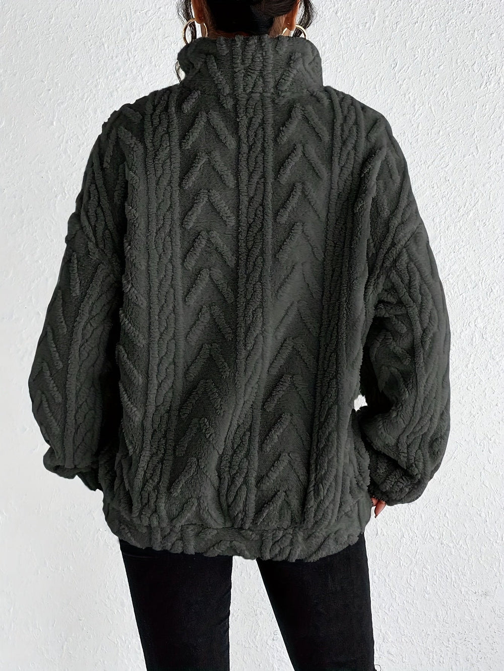 Quarter-Zip Pullover Damen | Kuschelig Warm & Leicht