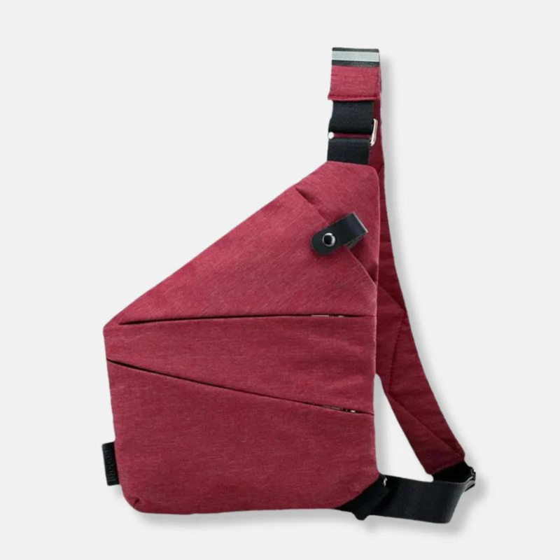 Elegante Dames Crossbody Rugtas met Verstelbare Schouderband