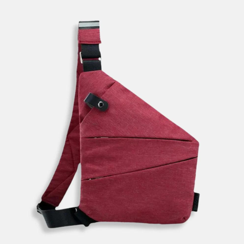 Elegante Dames Crossbody Rugtas met Verstelbare Schouderband
