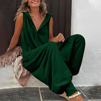 Brenda | Luchtige Losvallende Jumpsuit