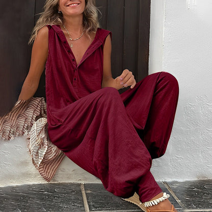Brenda | Luchtige Losvallende Jumpsuit