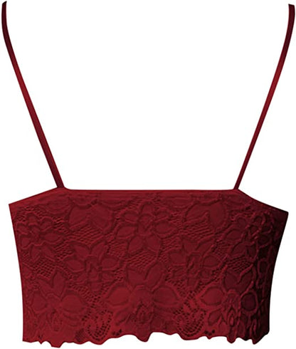 Cecilia | Lace Crop Top