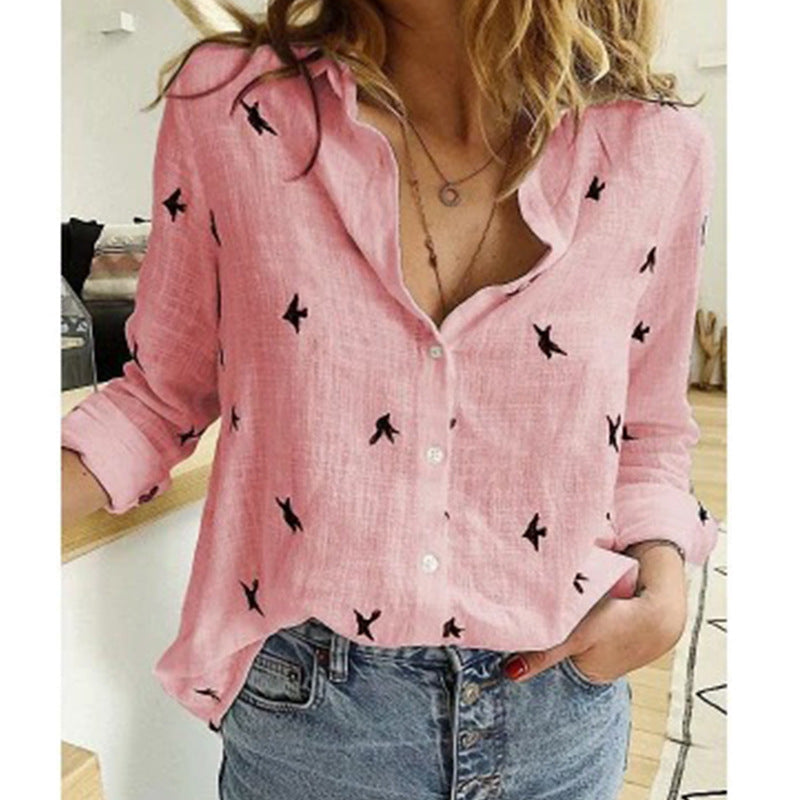 Melanie | Luchtige Linnen Blouse