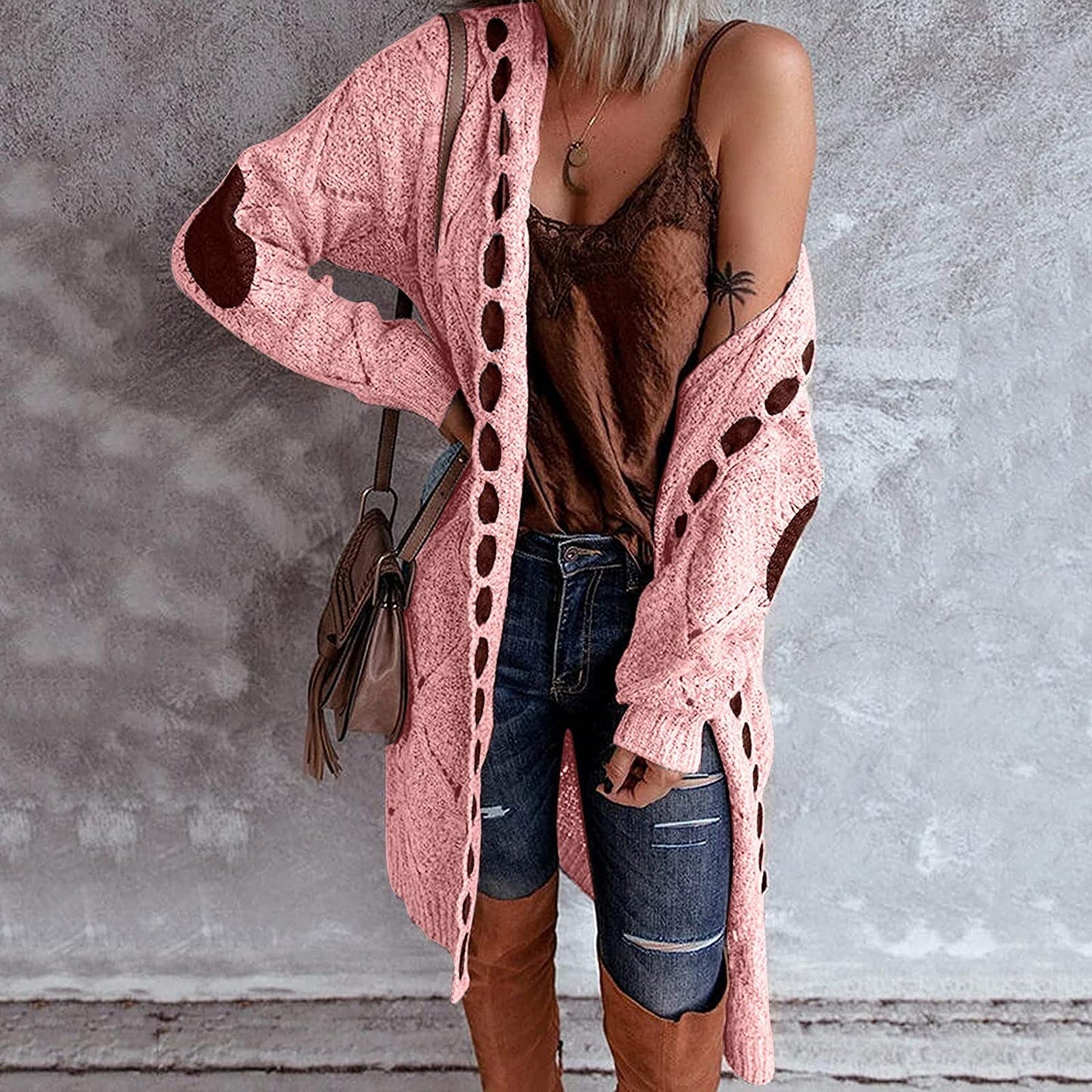 Arya | Knitted Longline Cardigan