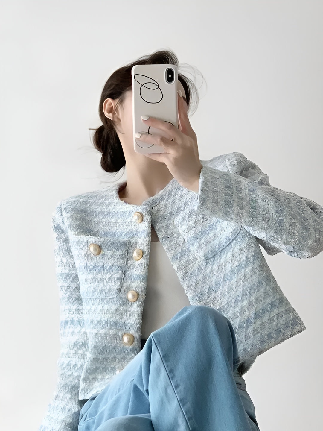 Mirelle | Elegante Tweed Jas