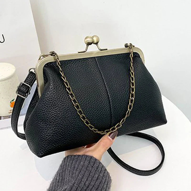 Hadley | Vintage Handbag with Chain Detail