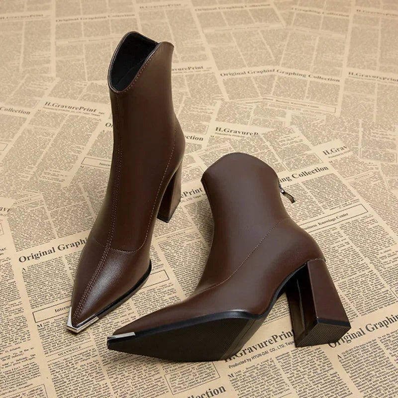 Beryl | Bottines en Cuir
