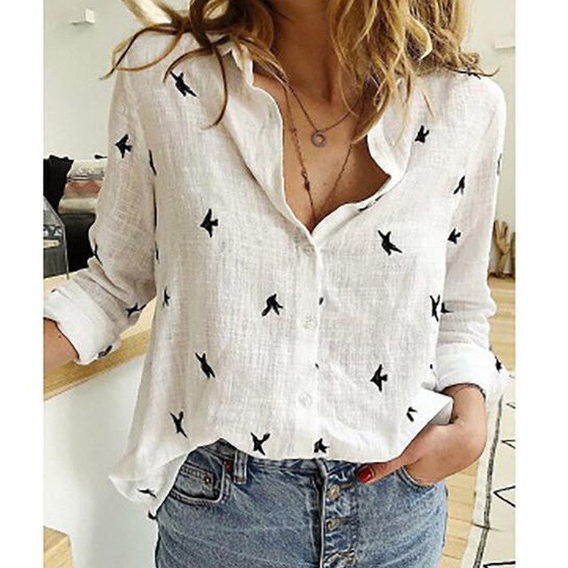 Melanie | Luchtige Linnen Blouse