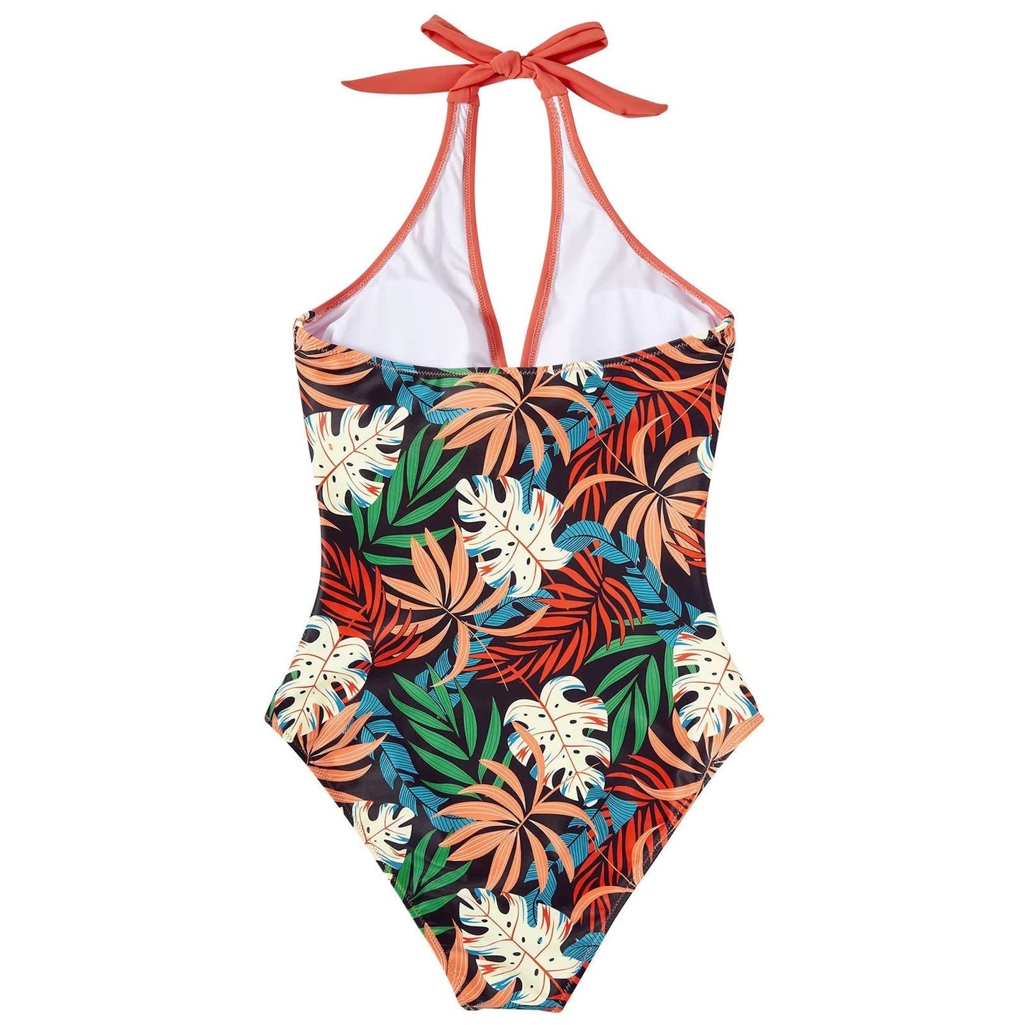Elna | Tropisch High-Waist Badpak