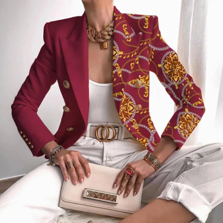 Blaire | Blazer met Luxe Details
