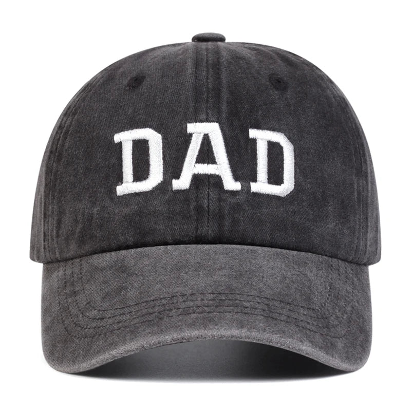 Stijlvolle Baseball Pet met Geborduurde Mom/Dad Lettering