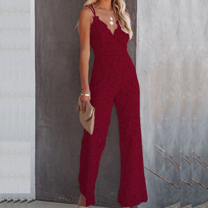 Isla | Kanten Jumpsuit